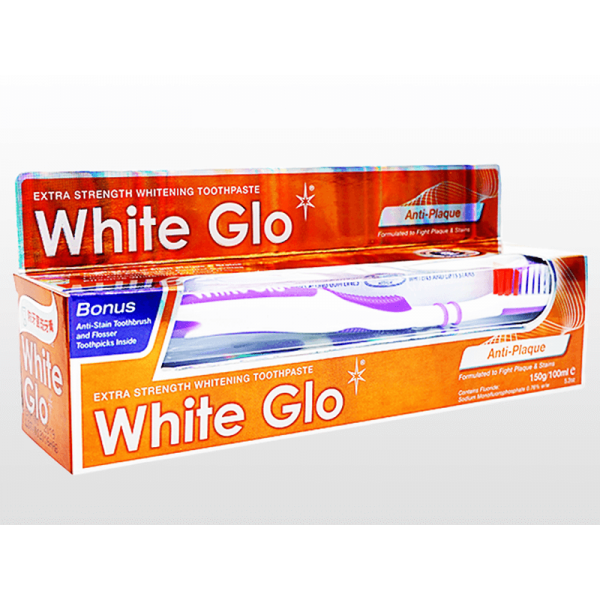 ホワイトグローアンチプラーク 4本 / White Glo Anti-Plaque 4 tubes