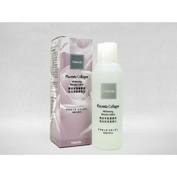 [Yukeido] 極品プラセンタコラーゲン美顔化粧水 2本 / Yukeido Placenta Collagen Whitening Beauty Lotion 2 bottles