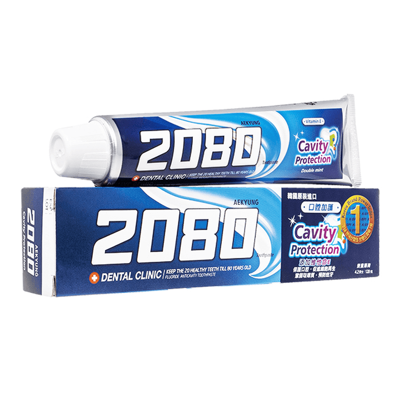 2080歯みがき (Cavity Protection) 6本 / 2080 Toothpaste (Cavity Protection) 6 tubes