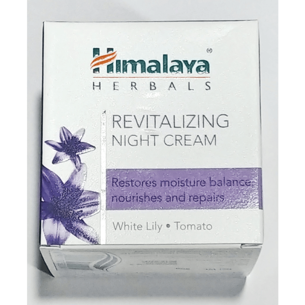 [ヒマラヤ] リバイタライジングナイトクリーム 1個 / [Himalaya] Revitalizing Night Cream 1 unit