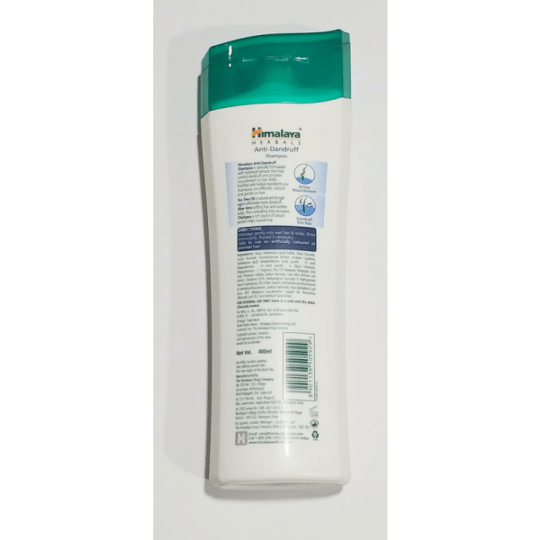 [Himalaya] アンチダンドラフシャンプー 400ml / [Himalaya] Anti-Dandruff Shampoo 400ml