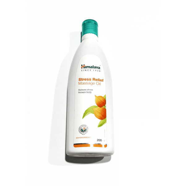 [ヒマラヤ] ストレスリリーフマッサージオイル 1本 / [Himalaya] Stress Relief Massage Oil 1 bottle