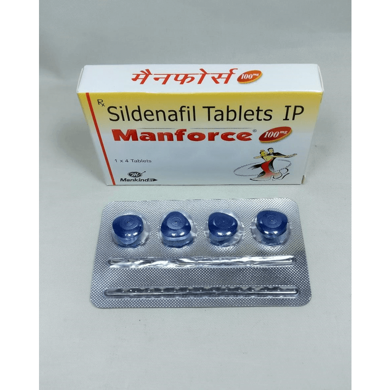 マンフォース 100mg 24錠 / Manforce 100mg 24 tablets