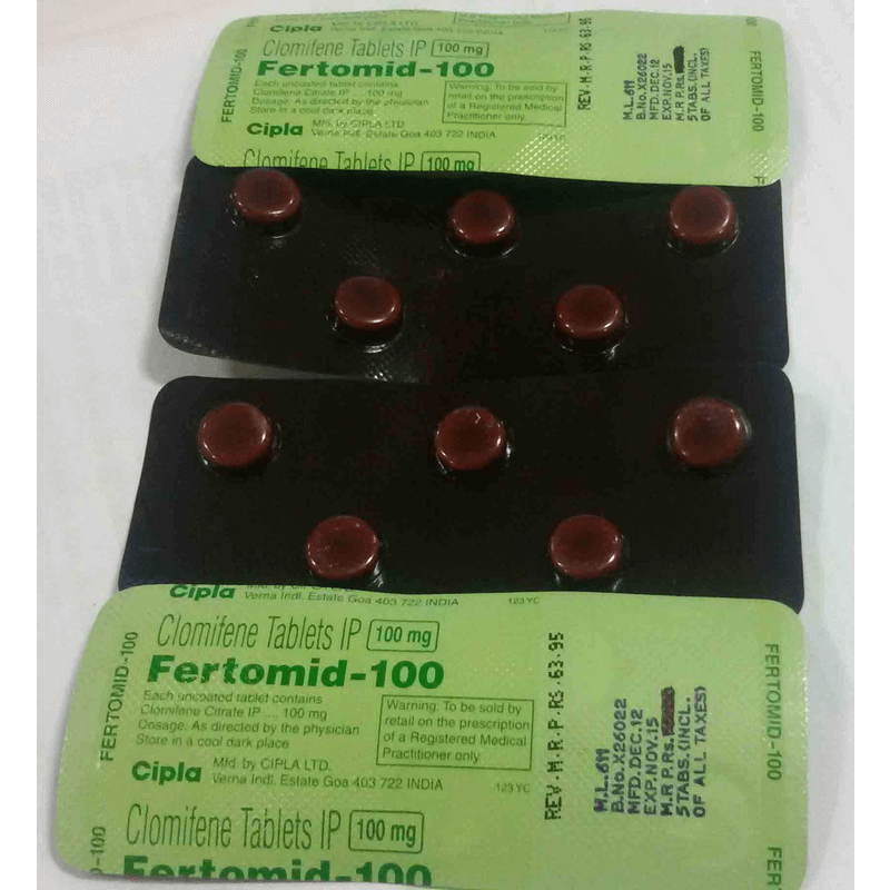 フェルトミッド 100mg 5錠 / Fertomid 100mg 5 tablets