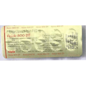 アシビル800DT 10錠 / Acivir-800DT 10 tablets